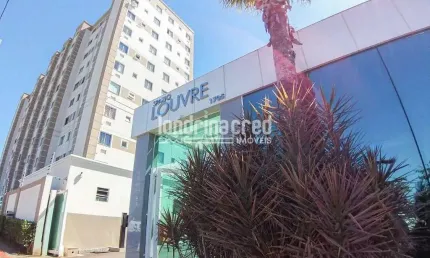 Apartamento planejado no Spazio Louvre com 1 quarto, lazer completo, piscina, academia, mini mercad