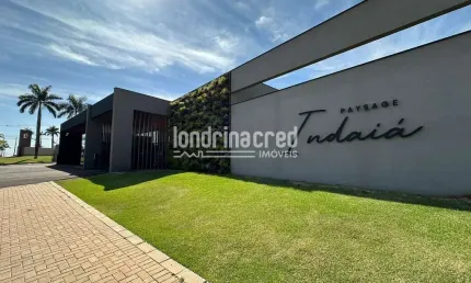 Terreno plano à venda no condomínio indaiá em londrina, ótima localização interna e lazer completo