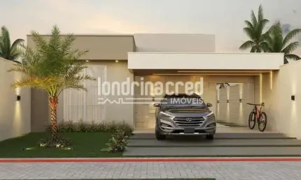 Casa em construção no jardim planalto com 3 quartos (1 suíte), 102m² de área construída em terreno