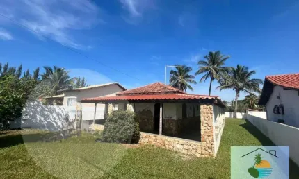 Casa 3 Quartos em frente à Lagoa - Praia Seca-Araruama