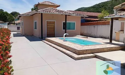 Casa c/  Piscina no Condomínio Chácara da Aldeia - São Pedro da Aldeia-RJ