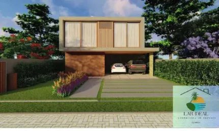 Casa alto padrão no condomínio terras alphaville - cabo frio-rj