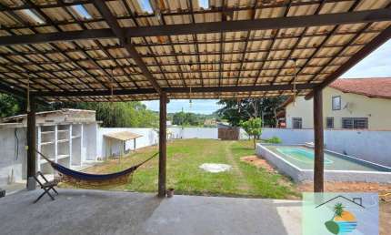 Casa c/ Piscina estilo rústico na Vilatur em Saquarema-RJ