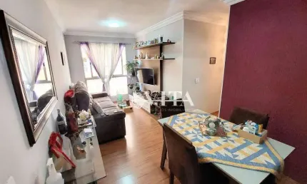 Apartamento MOBILIADO com 2 dormitórios à venda, 52 m² por R$ 298.000 - Jardim São Judas Tadeu - Guarulhos/SP