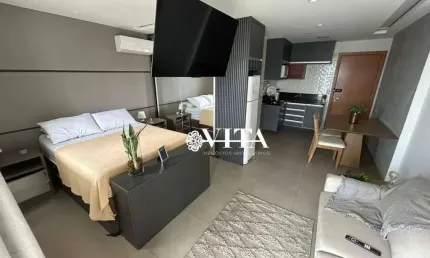 Apartamento com 1 dormitório para alugar, 38 m² por R$ 3.368,96/mês - Picanço - Guarulhos/SP