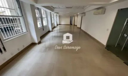 conjunto comercial de 125m² com mega salão no Centro do RJ!