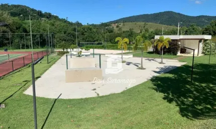 Terreno em condomínio fechado à venda na Rodovia Vereador Oldemar Guedes Figueiredo, Ubatiba, Maricá