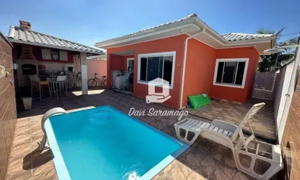 Casa em condomínio fechado com 3 quartos à venda na Estrada Oscar Vieira da Costa Júnior, Cajueiros (Itaipuaçu), Maricá