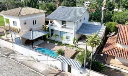 Casa em condomínio fechado com 4 quartos à venda na Rua Áustria, Itaipuaçú, Maricá