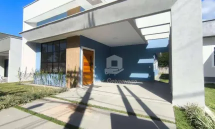 Casa em condomínio fechado com 3 quartos à venda na Rua João da Cunha Abreu, São José do Imbassaí, Maricá