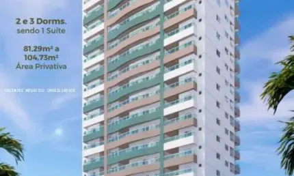 Apartamento para venda em praia grande, aviação, 2 dormitórios, 1 suíte, 2 banheiros, 1 vaga