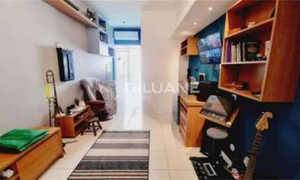 Apartamento com 1 quarto à venda na Rua do Humaitá, Humaitá, Rio de Janeiro, 42 m2 por R$ 580.000