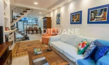 Casa em condomínio fechado com 3 quartos à venda na Rua Dona Mariana, Botafogo, Rio de Janeiro, 183 m2 por R$ 1.900.000