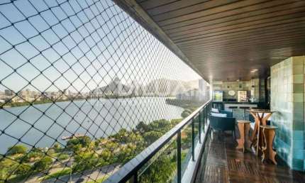 Apartamento com 4 quartos à venda na Avenida Epitácio Pessoa, Lagoa, Rio de Janeiro, 210 m2 por R$ 5.250.000