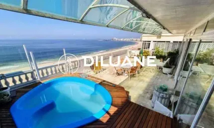 Cobertura com 4 quartos à venda na Avenida Atlântica, Copacabana, Rio de Janeiro, 357 m2 por R$ 11.598.000