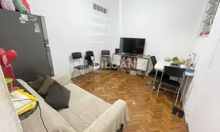 Apartamento com 1 quarto à venda na Praça Vereador Rocha Leão, Copacabana, Rio de Janeiro, 40 m2 por R$ 432.000