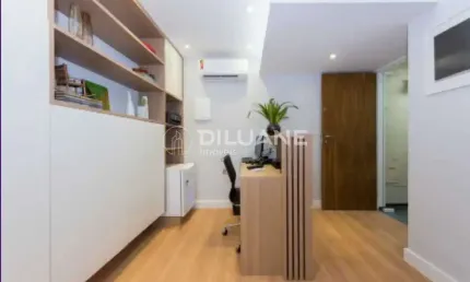 Sala comercial à venda na rua santa clara, copacabana, rio de janeiro, 58 m2 por r$ 436.000