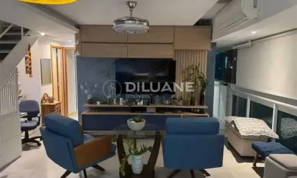 Cobertura com 3 quartos à venda na Rua Dezenove de Fevereiro, Botafogo, Rio de Janeiro, 161 m2 por R$ 2.785.000