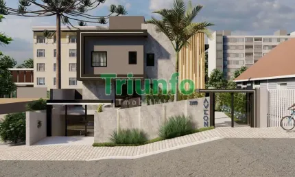 Apartamento com 1 quarto  à venda, 51.00 m2 por R$392962.50  - Alto Da Rua Xv - Curitiba/PR