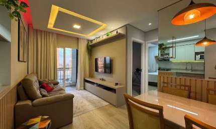 Apartamento com 2 dormitórios todo planejado, 52 m² por R$ 371.000 - Chácara Bela Vista - Sumaré/SP