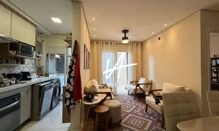 Apartamento mobiliado térreo com quintal 2 dormitórios sendo 1 suíte mobiliado