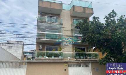Cobertura com 3 dormitórios à venda por R$ 720.000 - Jardim Mariléa - Rio das Ostras/RJ