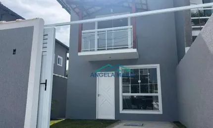 Casa com 3 dormitórios à venda por R$ 490.000,00 - Jardim Mariléa - Rio das Ostras/RJ