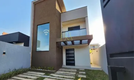 Casa para Venda em Atibaia, Loteamento Vale das Flores, 3 dormitórios, 1 suíte, 2 banheiros, 2 vagas