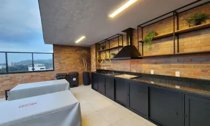 Apartamento para locação em atibaia, atibaia jardim, 1 dormitório, 1 suíte, 2 banheiros, 1 vaga