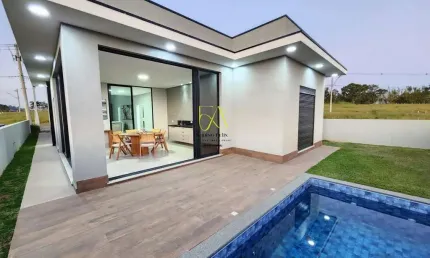 Casa em condomínio para locação em atibaia, cachoeira, 3 dormitórios, 3 suítes, 5 banheiros, 2 vagas
