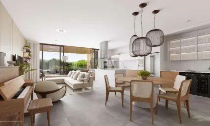 Lamçamento, apartamentos  2 a 4 suites em Florianópolis, Cacupé