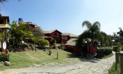 Pousada em atividade na Praia do Rosa (Garopaba, Imbituba)