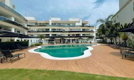 Excelente apto 2 dorm (suite), condomínio alto padrão, Jurerê