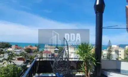 Linda cobertura c/ vista mar no beco dos milionários, em canasv