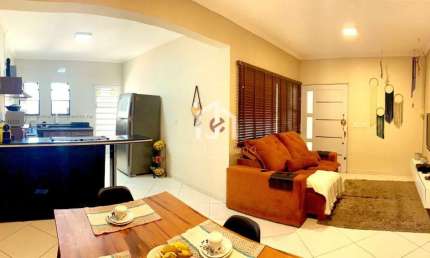 Casa em condomínio fechado com 2 quartos à venda na Rua Francisco Barreto Leme, Parque Esperança, Taubaté por R$ 620.000