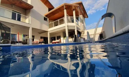 Casa em condomínio fechado com 3 quartos à venda em campos do conde, tremembé  por r$ 2.300.000