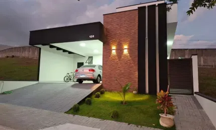 Casa em condomínio fechado com 3 quartos à venda na rua dubai, condominio cataguá way, taubaté por r$ 990.000