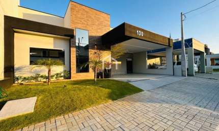 Casa em condomínio fechado com 3 quartos à venda em Parque das Araucárias, Tremembé  por R$ 1.149.000