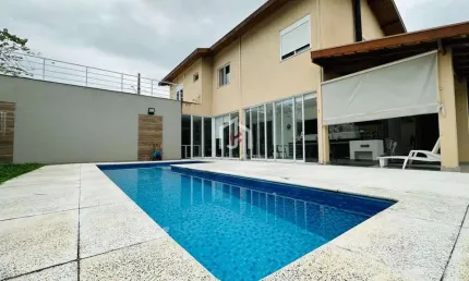 Casa em condomínio fechado com 3 quartos à venda em campos do conde, tremembé  por r$ 1.800.000