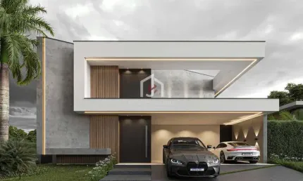 Casa em condomínio fechado com 3 quartos à venda na Avenida Carlos Pedroso da Silveira, Residencial Ouroville, Taubaté por R$ 1.850.000