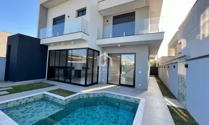 Casa em condomínio fechado com 5 quartos à venda na Avenida Carlos Pedroso da Silveira, Residencial Ouroville, Taubaté por R$ 2.180.000