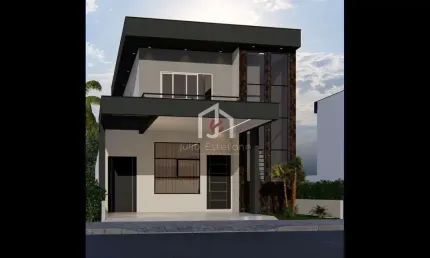 Casa em condomínio fechado com 3 quartos à venda na Rua Advogado José Penna Florençano, Chácara Belo Horizonte, Taubaté por R$ 670.000