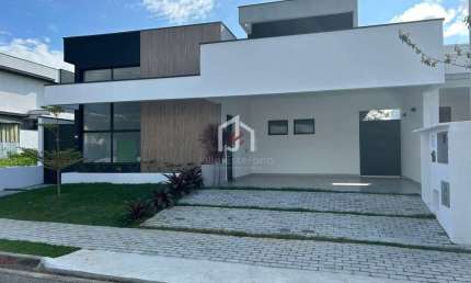 Casa em condomínio fechado com 3 quartos à venda na Avenida Carlos Pedroso da Silveira, Residencial Ouroville, Taubaté por R$ 1.310.000