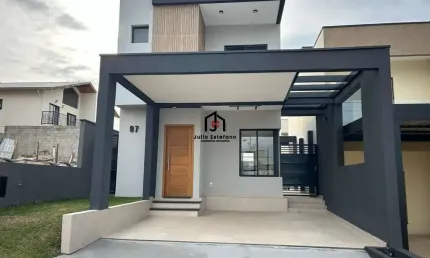 Casa em condomínio fechado com 3 quartos à venda na Rua Advogado José Penna Florençano, Chácara Belo Horizonte, Taubaté por R$ 629.000
