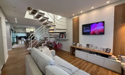Casa em condomínio fechado com 3 quartos à venda na rua três, parque santo antônio, taubaté por r$ 690.000