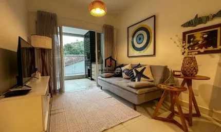 Apartamento com 2 quartos à venda em toninhas, ubatuba  por r$ 770.000