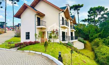Casa em condomínio fechado com 4 quartos à venda no Alto da Boa Vista, Campos do Jordão  por R$ 2.980.000