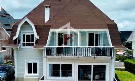 Casa em condomínio fechado com 3 quartos à venda no Jardim Primavera, Campos do Jordão  por R$ 1.890.000