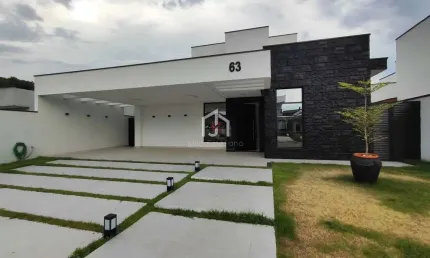Casa em condomínio fechado com 3 quartos à venda na Rua Japão, Reserva do Bonsucesso, Pindamonhangaba por R$ 1.700.000