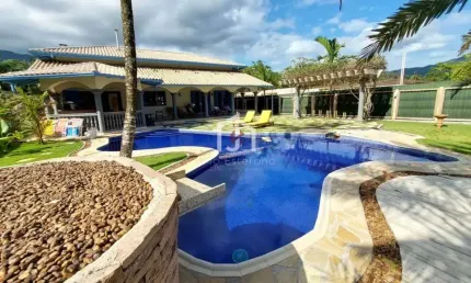 Casa em condomínio fechado com 7 quartos à venda no Praia Dura, Ubatuba  por R$ 12.000.000